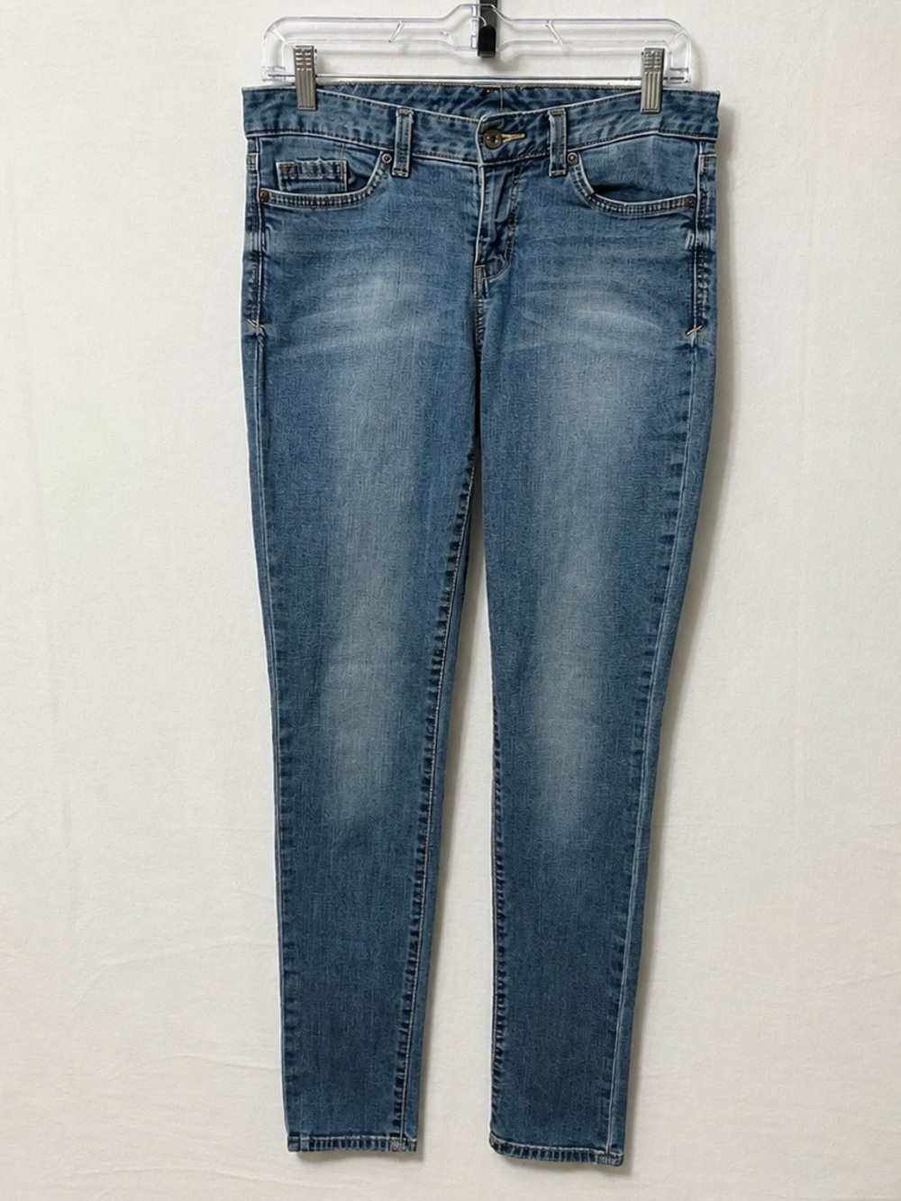 Skinny Jeans Tommy Hilfiger Women Medium Wash Wave Embroidered - Size 11/12